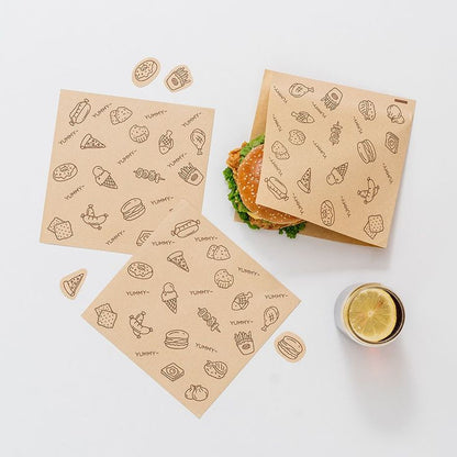 Custom Burger Paper