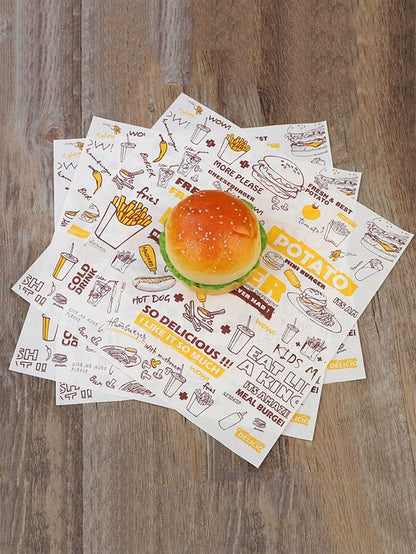 Custom Burger Paper