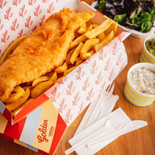 Custom Fish and Chip Paper