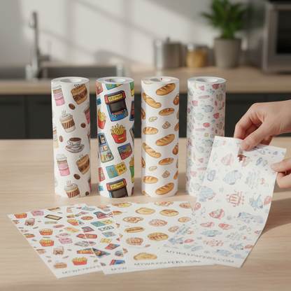 Custom Printed Butcher Paper Roll