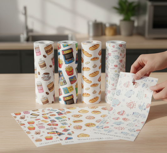 Custom Printed Butcher Paper Roll