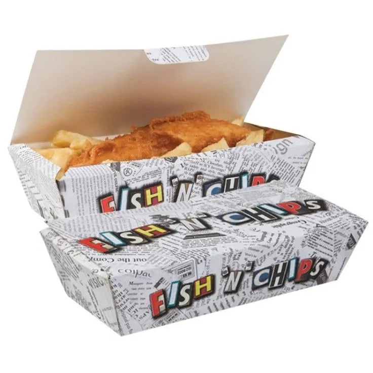 Custom Fish and Chip Paper
